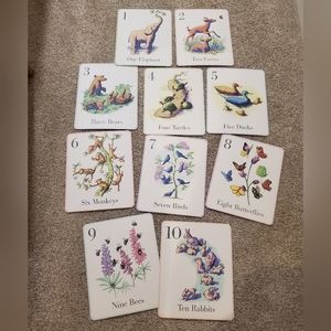 Eeboo Animals Counting Wall Art